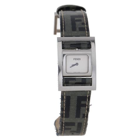 fendi womens silver watch|fendi watches women outlet.